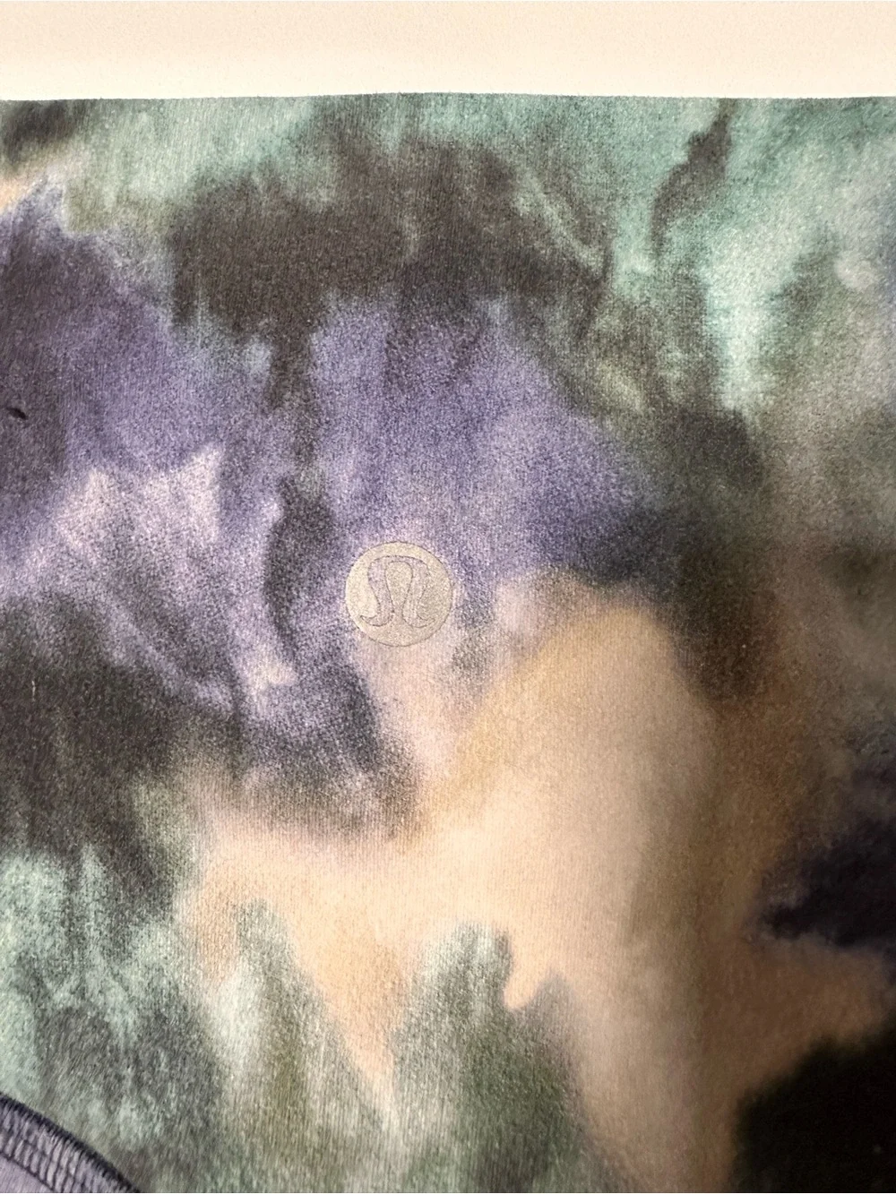 lululemon athletica Tie-Dye Leggings in Blue, Teal & Purple